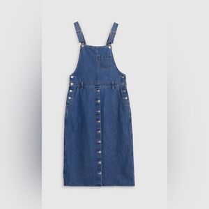 Levi’s Tico Denim Jumper Dress – Button Front – Size Small – NWT